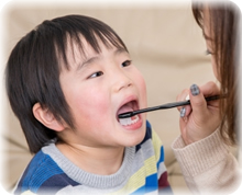 子どもの歯磨きのイメージ